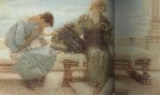 Alma-Tadema, Sir Lawrence Ask Me No More (mk23) china oil painting artist